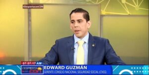 Edward Guzmán, gerente CNSS, expresó ARS tienen asiento en consejo