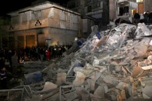 El terremoto golpea una de las zonas más devastadas por la guerra en Siria