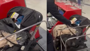 Padres abandonan a su bebé en mostrador de Ryanair para no pagar su billete