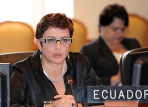 Excanciller de Ecuador María Isabel Salvador, nueva enviada de la ONU a Haití 