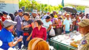 Residentes de San Luis manifiestan satisfacción por mercado del Inespre  