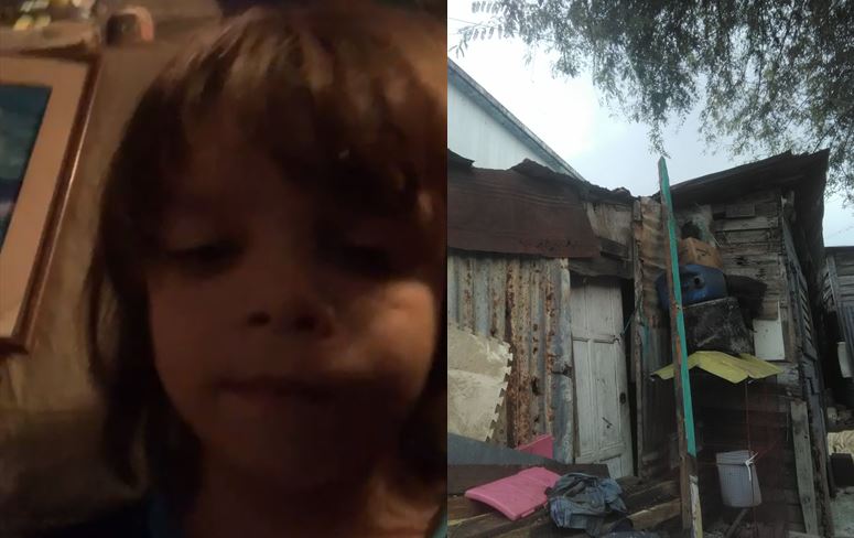 Niño de seis años graba video para suplicar que el presidente Abinader le regale una casa