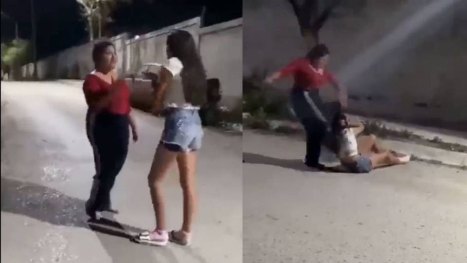 Madre golpea y arrastra por el piso a su hija víctima de bullying