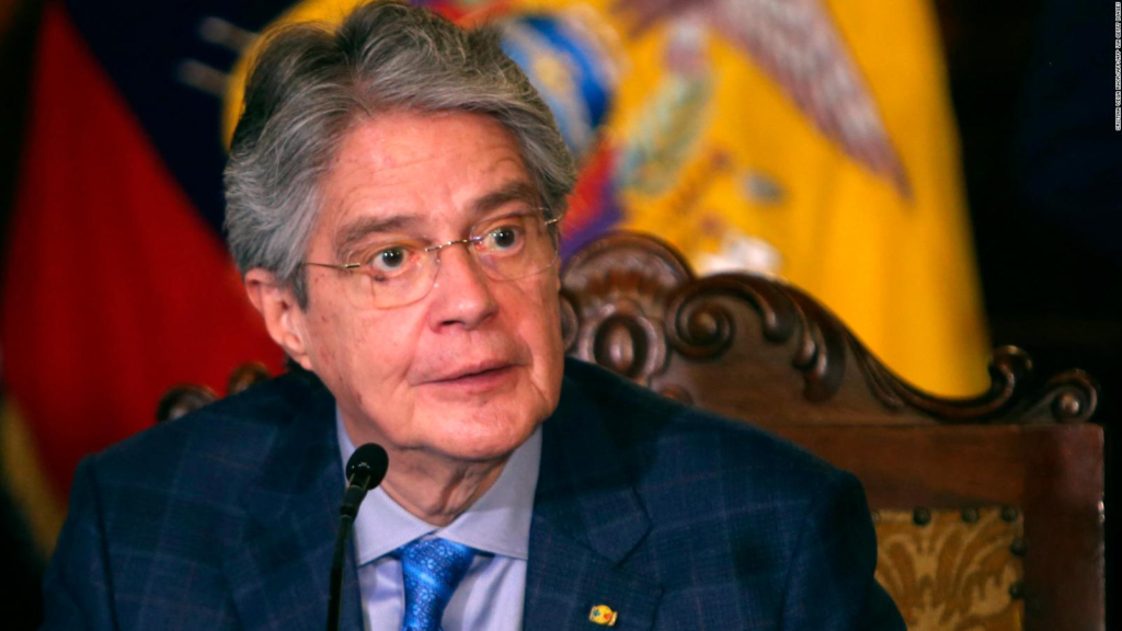 Guillermo Lasso, actual presidente de Ecuador, decidió no presentarse a la reelección