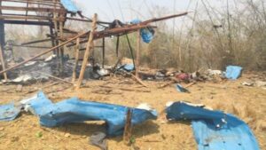 Ascienden a 165 los muertos, entre ellos 19 niños, por bombardeo en Birmania