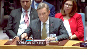 Canciller dominicano volverá al Consejo de Seguridad de la ONU por la situación en Haití