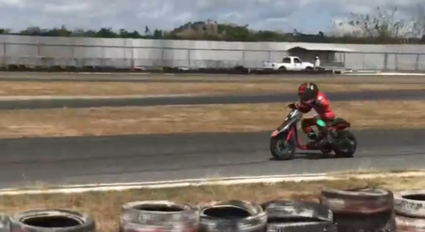 Darwin Martínez el piloto de Hato Mayor de 9 años que gana campeonatos
