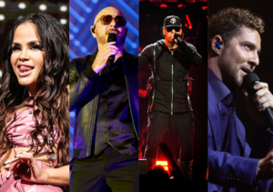 Natti Natasha, Pitbull, Wisin y David Bisbal actuarán en los Latin AMAs