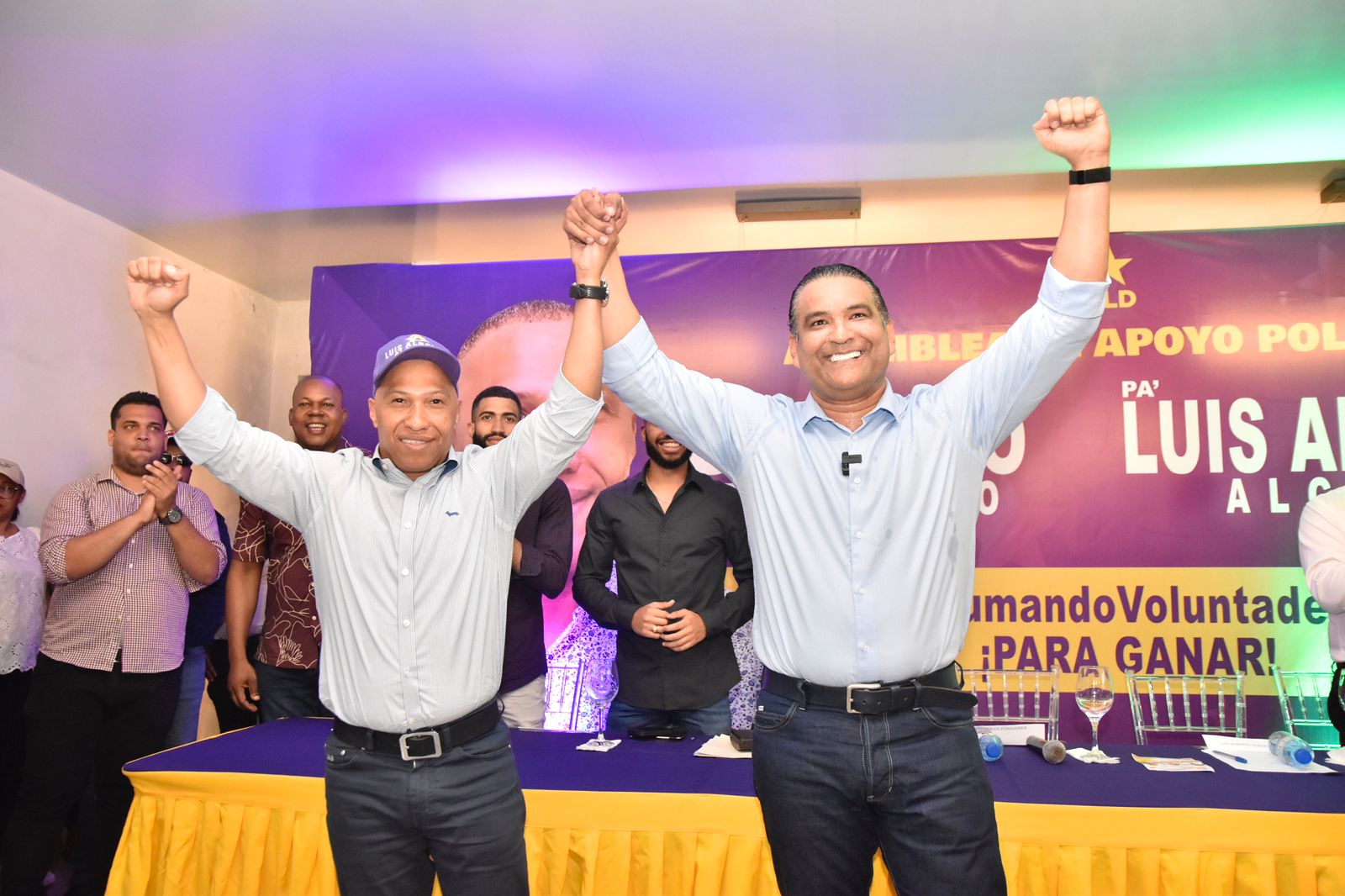 Diputado Joselito apoya a Luis Alberto, candidato alcalde por SDE
