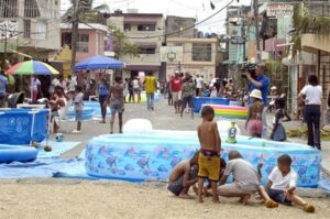 Salud Pública recomienda no usar piscinas plásticas en barrios durante Semana Santa 