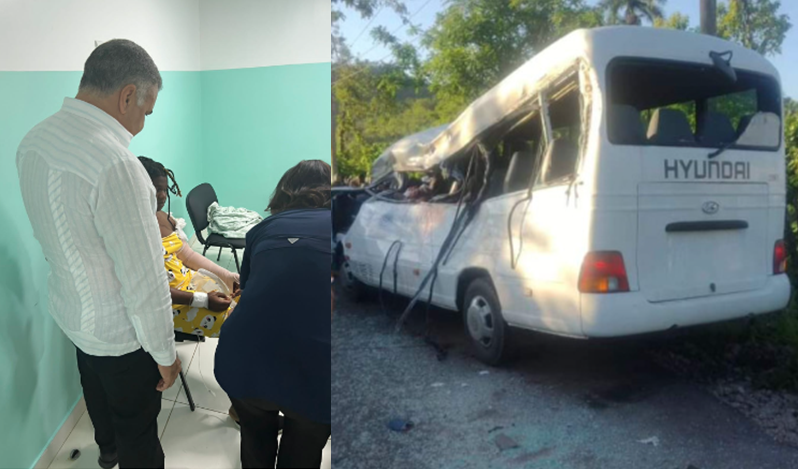 Dan alta médica a dos alumnos víctimas de fatal accidente en Hato Mayor