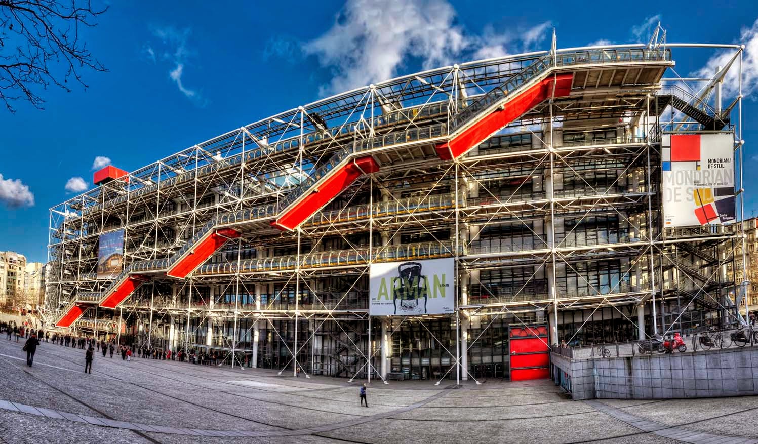 El Centro Pompidou cerrará por obras durante cinco años, entre 2025 y 2030