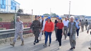 Parlamentarios de la Unión Europea visita zona fronteriza de Dajabón