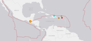 Temblor de tierra de magnitud 4.8 se siente en República Dominicana esta madrugada