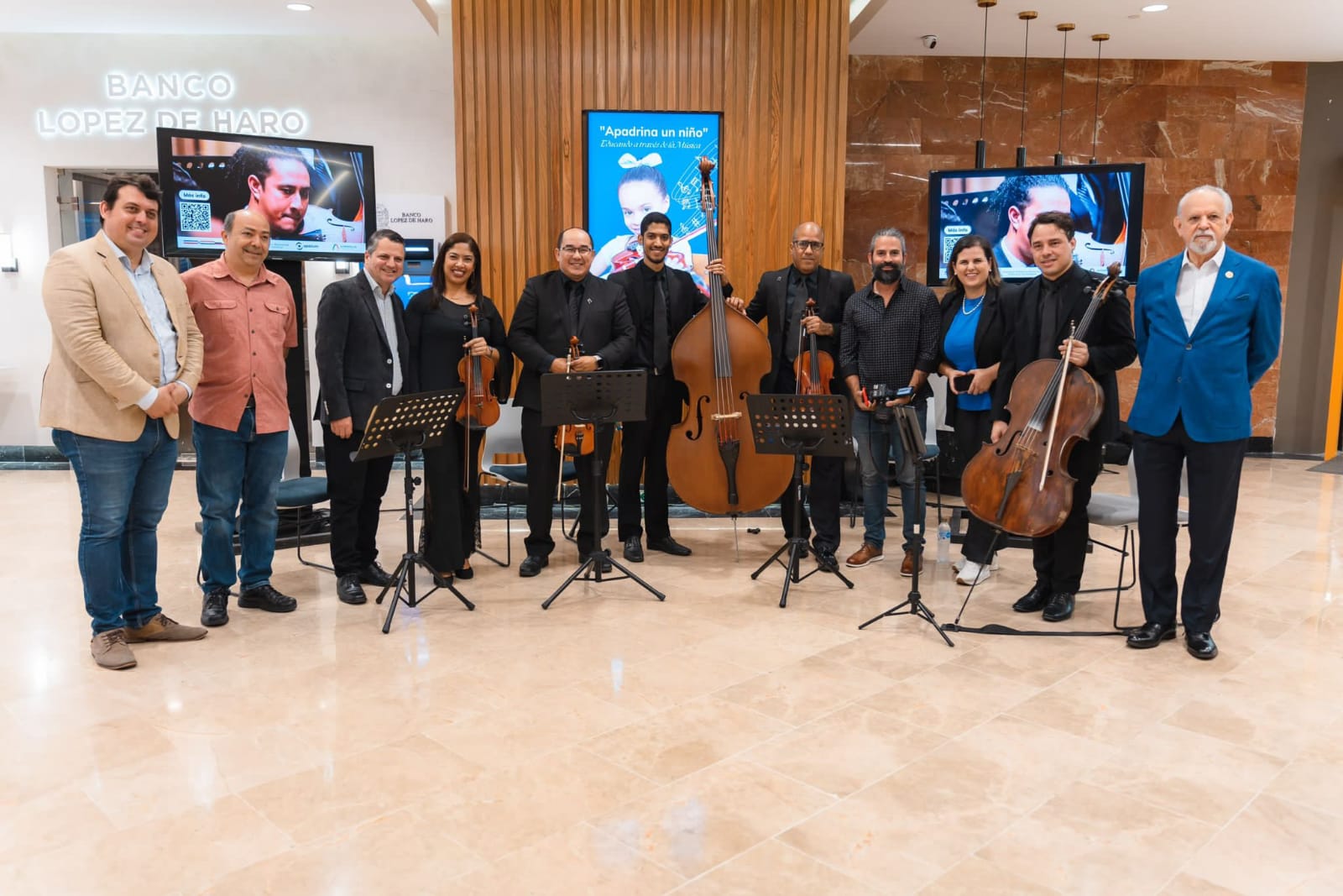 Spatium Coworking-RD se suma a programa "Apadrina un niño" de la Fundación de la Orquesta Binacional Dominico-Venezolana