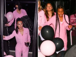 Kim Kardashian celebró el cumpleaños de su hija North al estilo Barbie
