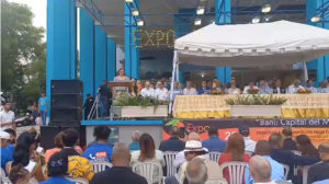 Hipólito Mejía es homenajeado en Feria Expo Mango Baní 2023