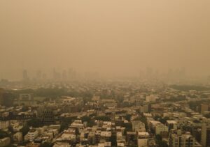 Incendios de Canadá afectan a la calidad del aire en Nueva York