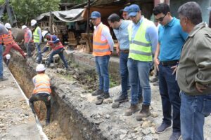 INAPA supervisa obras en la provincia Monseñor Nouel