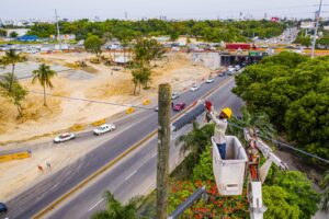 ETED desvía línea para facilitar trabajos de ampliación autopista Duarte