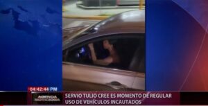 Servio Tulio cree es momento de regular uso de vehículos incautados
