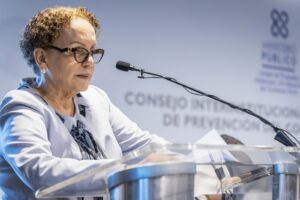 Procuradora Miriam Germán Brito encabeza “Primer encuentro nacional de fiscales enlace para el combate del comercio ilícito” 
