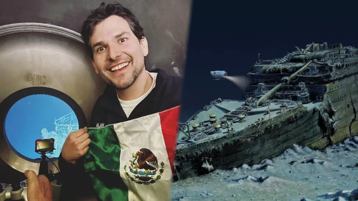 Alan Estrada: el youtuber mexicano que hizo el viaje del sumergible al ‘Titanic’ 