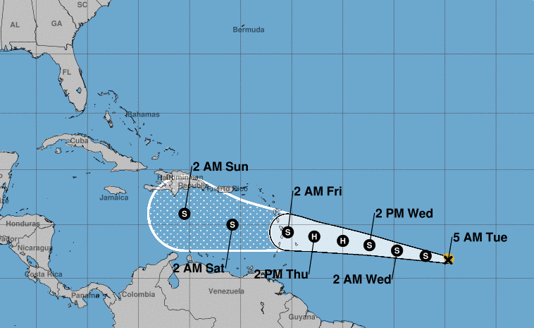 Jean Suriel: "Tormenta Tropical Bret podría debilitarse antes de llegar a Antillas Menores"
