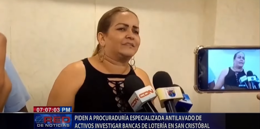 San Cristóbal: piden a Procuraduría Especializada Antilavado investigar bancas de lotería