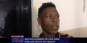 Hombre muere tras riña por 300 pesos en Cenoví
