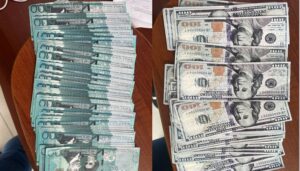 Policía apresa hombre con medio millón de pesos en billetes falsos