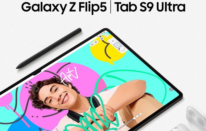Funda Samsung Slim con S Pen Grafito Galaxy Z Fold 5