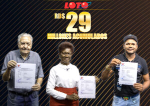 Se presentaron 3 de los 7 ganadores que se van a repartir los 129 millones del Loto y el Más de LEIDSA