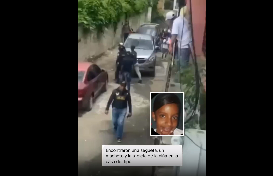 San Cristóbal: capturan presunto vinculado a desaparición de niña