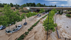 Las impactantes imágenes de las inundaciones en Zaragoza