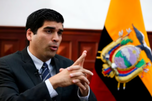 Ecuador: el candidato presidencial Otto Sonnenholzner denunció una balacera frente al lugar donde desayunaba