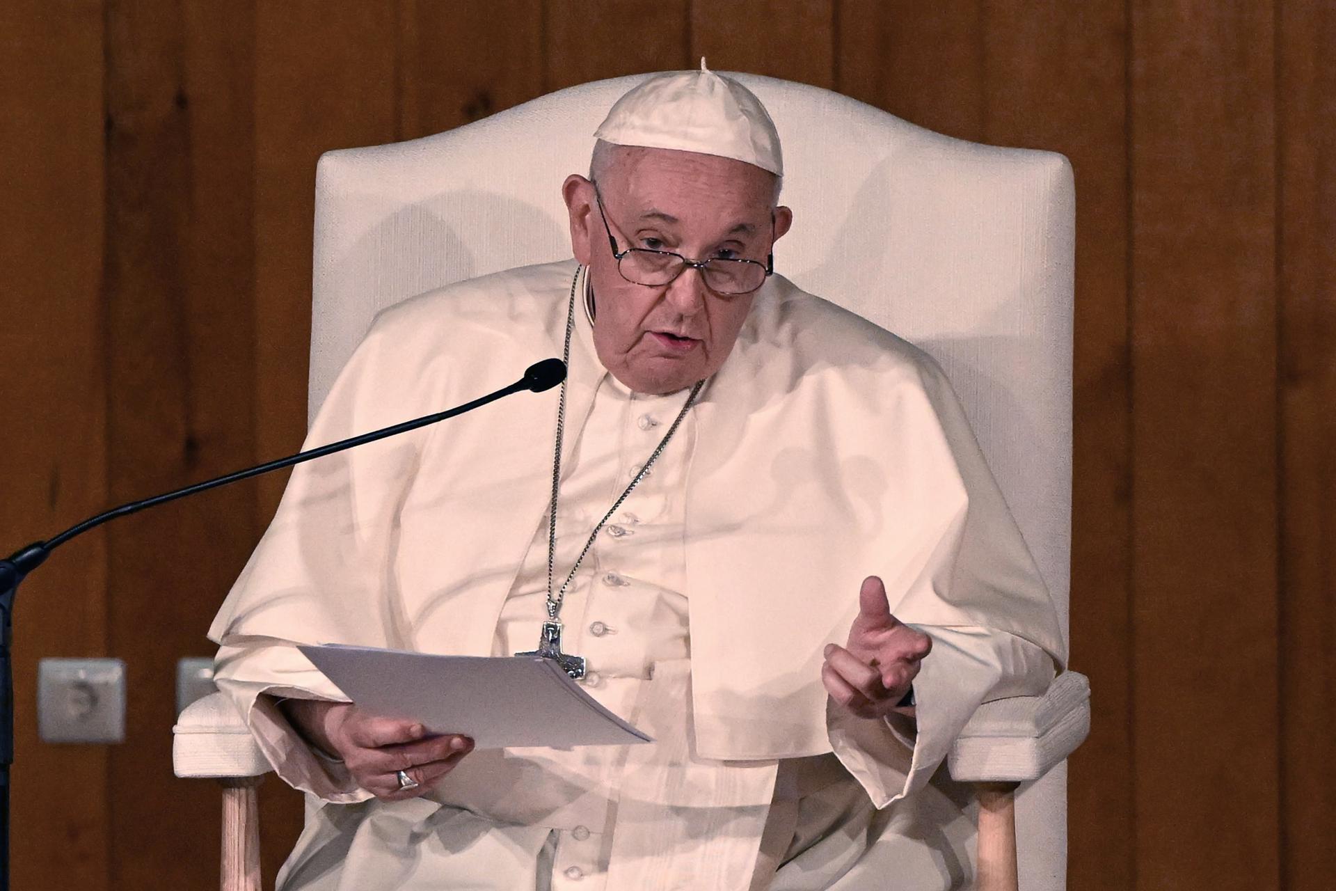 El papa pide que se use la Inteligencia Artificial "al servicio de la Humanidad"