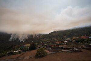 Isla española de Tenerife vive su “peor incendio forestal en 40 años