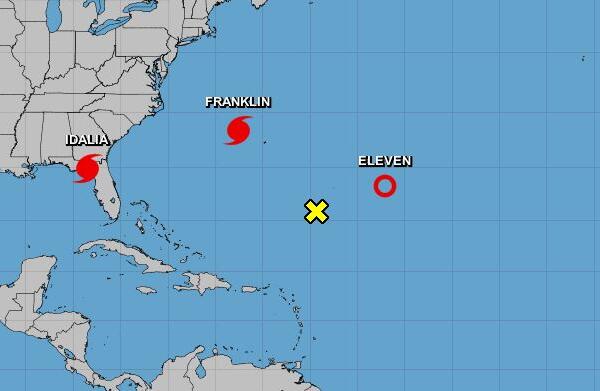 Idalia toca tierra en el noroeste de Florida como huracán categoría 4