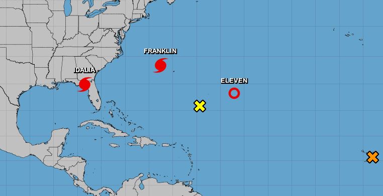 Idalia toca tierra en el noroeste de Florida como huracán categoría 4