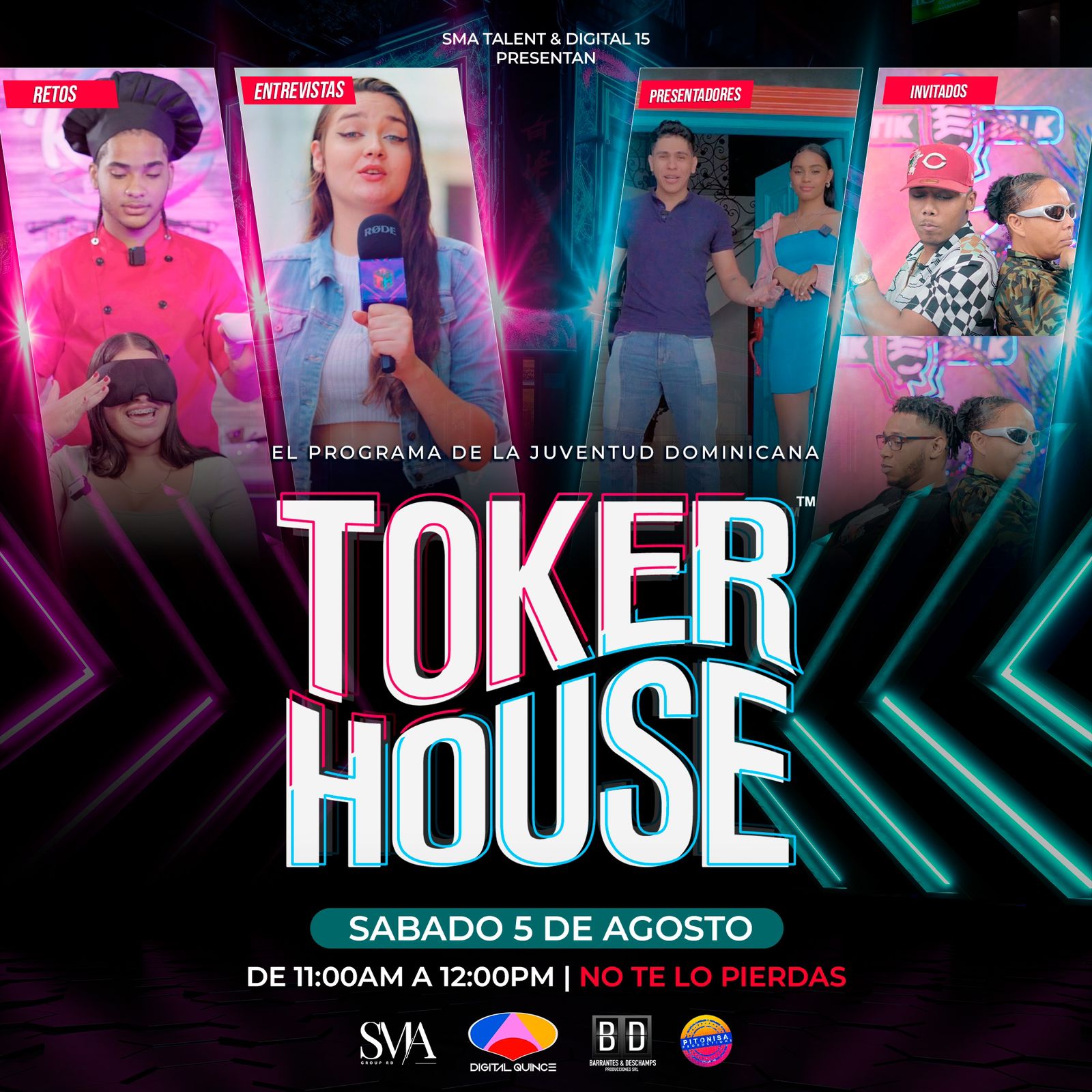 Tik Tok llega a la televisión con "Tokers House"