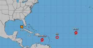 Tormenta tropical Franklin amenaza a la República Dominicana