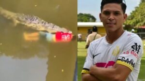 Un futbolista murió tras ser atacado por un cocodrilo mientras se bañaba en un río en Costa Rica