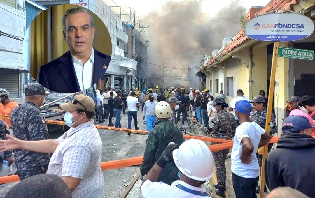 Presidente Abinader visitará zona afectada por explosión en San Cristóbal