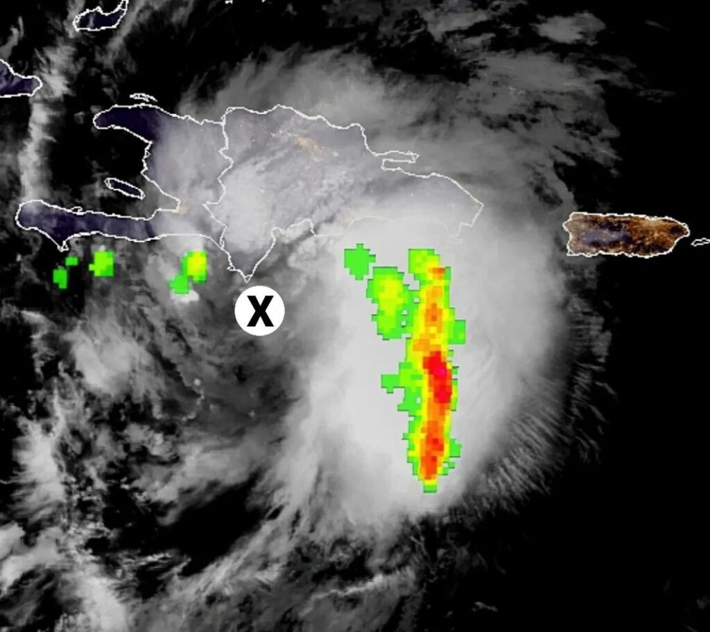 Tormenta Franklin aumenta velocidad a punto de tocar tierra en RD