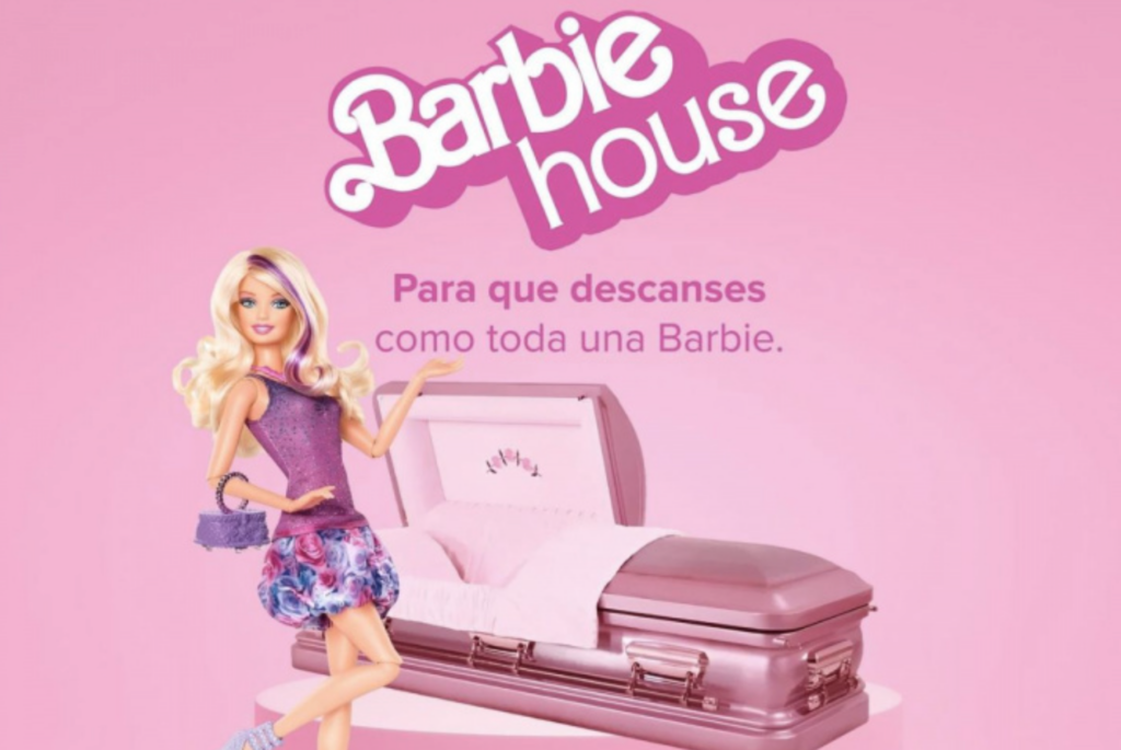 La fiebre de Barbie continúa: funeraria ofrece ataúdes temáticos