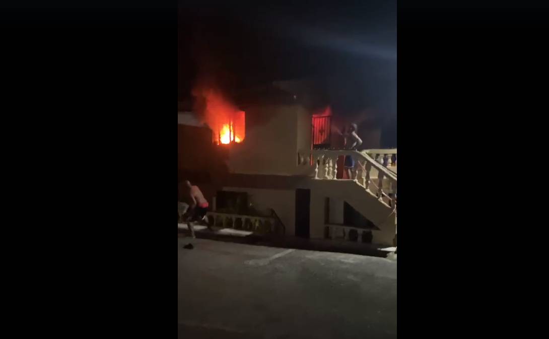 Mujer incendia casa alquilada luego que EDEESTE le cortó la luz
