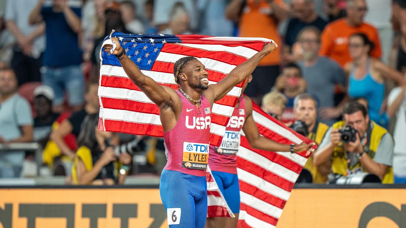 Noah Lyles Completa El Doblete Con El Oro En 200 Metros