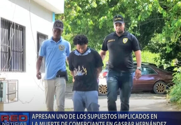 Apresan uno de los supuestos implicados en la muerte de comerciante en Gaspar Hernández