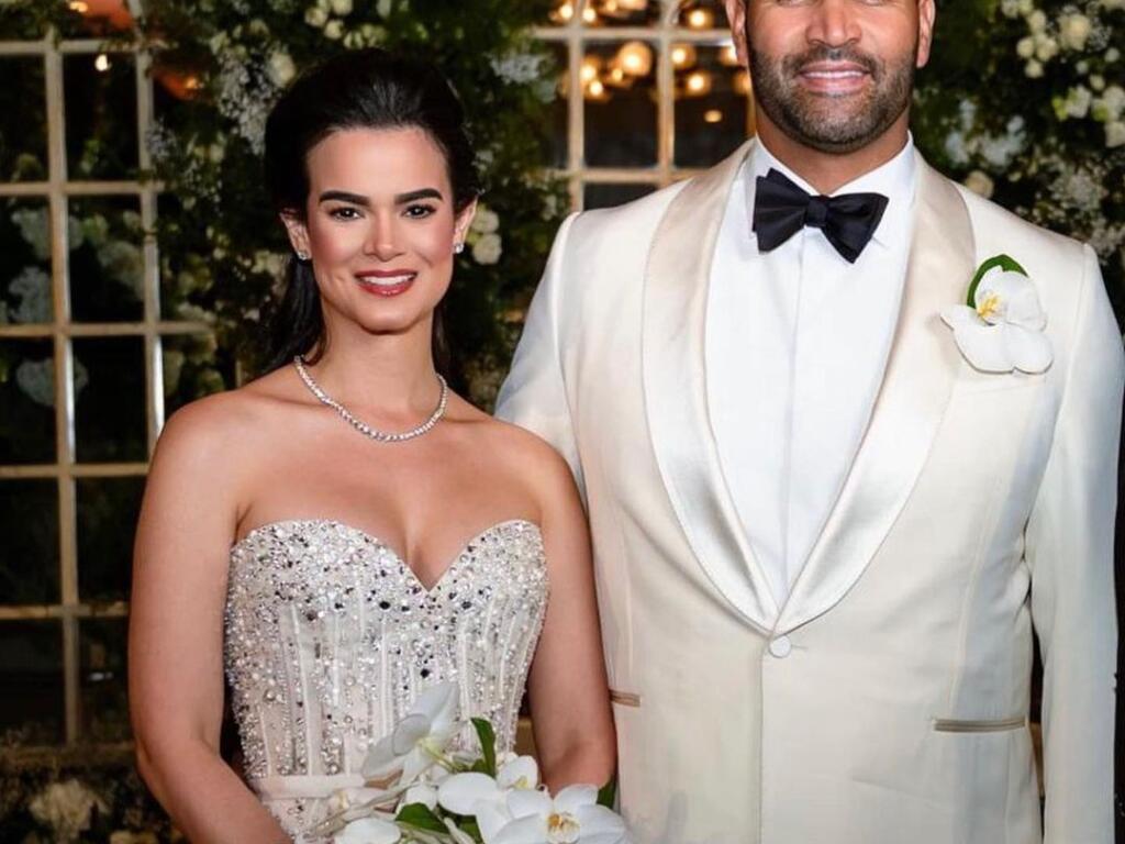 Las fotos de la boda de Albert Pujols y Nicole Fernández